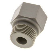 Anillo reductor G3/8'' hembra x G3/4'' Macho Polipropileno (pp) 10bar (140.5psi) FDA 32mm Hex.