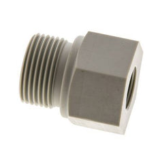 Anillo reductor G3/8'' hembra x G3/4'' Macho Polipropileno (pp) 10bar (140.5psi) FDA 32mm Hex.