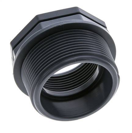Reducing Ring G3/4'' Female x G1'' Male PVDF 10bar (140.5psi) FDA 43mm Hex