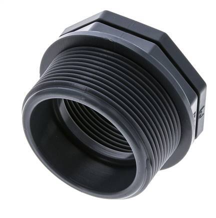 Reducing Ring G3/4'' Female x G1'' Male PVDF 10bar (140.5psi) FDA 43mm Hex