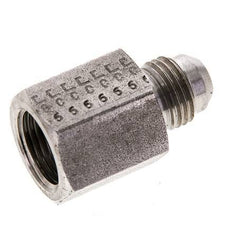 JIC Reducing Nipple G3/8'' Female x UNF 9/16''-18 Male Stainless Steel 275bar (3863.75psi)