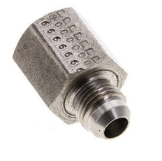 Racor Reductor JIC G3/8'' Hembra x UNF 9/16''-18 Macho Acero Inoxidable 275bar (3863.75psi)