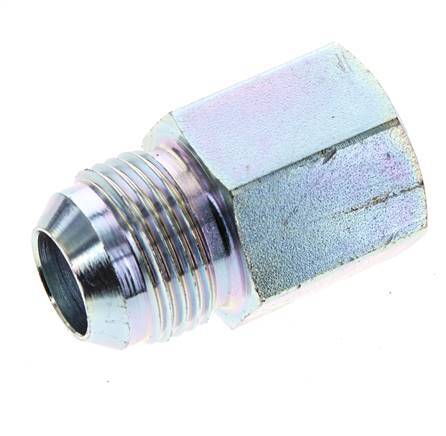 Racor Reductor JIC G1/2'' Hembra x UN 1-1/16''-12 Macho Acero 210bar (2950.5psi)