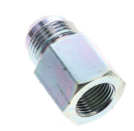 Racor Reductor JIC G1/2'' Hembra x UN 1-1/16''-12 Macho Acero 210bar (2950.5psi)