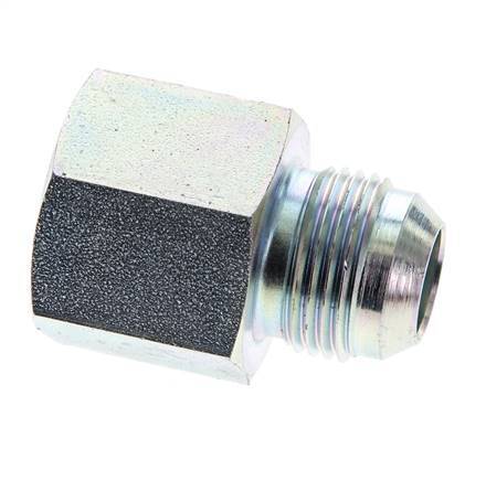 Racor Reductor JIC G3/4'' Hembra x UN 1-1/16''-12 Macho Acero 175bar (2458.75psi)