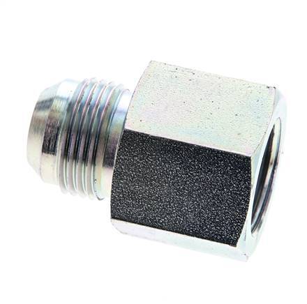 Racor Reductor JIC G3/4'' Hembra x UN 1-1/16''-12 Macho Acero 175bar (2458.75psi)