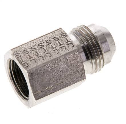 Racor Reductor JIC G3/8'' Hembra x UNF 3/4''-16 Macho Acero Inoxidable 275bar (3863.75psi)