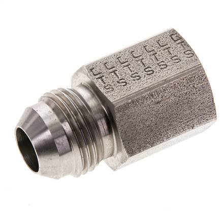 Racor Reductor JIC G3/8'' Hembra x UNF 3/4''-16 Macho Acero Inoxidable 275bar (3863.75psi)