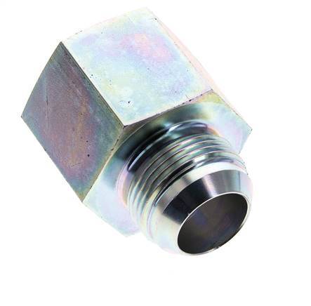 JIC Reducing Nipple G1'' Female x UN 1-5/16''-12 Male Steel 150bar (2107.5psi)