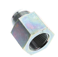 JIC Reducing Nipple G1'' Female x UN 1-5/16''-12 Male Steel 150bar (2107.5psi)