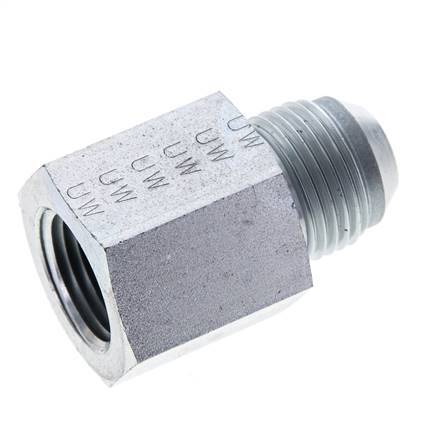 Racor Reductor JIC UNF 7/8''-14 Macho x 1/2'' NPT Hembra Acero 210bar (2950.5psi)