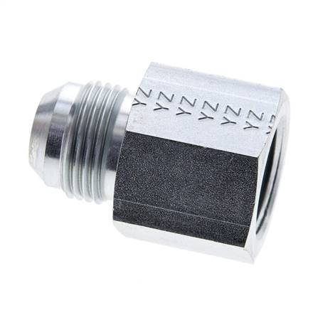 Racor Reductor JIC UN 1-1/16''-12 Macho x 3/4'' NPT Hembra Acero 170bar (2388.5psi)