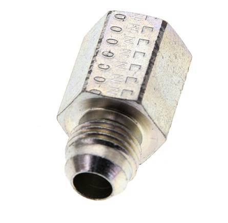 Racor Reductor JIC UNF 9/16''-18 Macho x 1/4'' NPT Hembra Acero 275bar (3863.75psi)