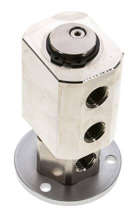 Rotary Joint G1/4'' Female Nickel-plated Brass PUR 12bar (168.60000000000002psi) Compact