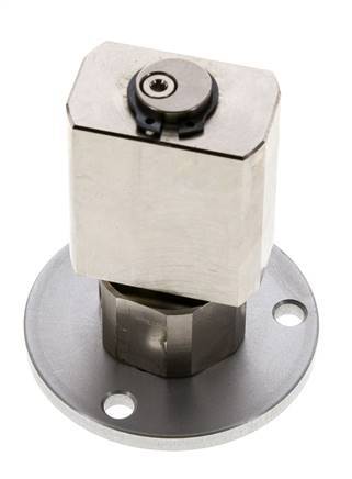 Junta Rotativa G1/8'' Hembra Latón Niquelado PUR 12bar (168.60000000000002psi) Compacta