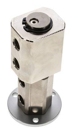 Rotary Joint G1/4'' Female Nickel-plated Brass PUR 12bar (168.60000000000002psi)