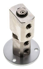 Junta Rotativa G1/8'' Hembra Latón Niquelado PUR 12bar (168.60000000000002psi)