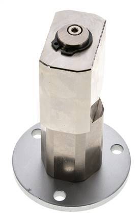 Junta Rotativa G1/8'' Hembra Latón Niquelado PUR 12bar (168.60000000000002psi)