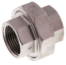 Unión Conector Recto Rp1'' Hembra Acero Inoxidable Junta Plana PTFE 16bar (224.8psi)