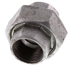 Union Straight Connector Rp1'' Female Cast Iron Flat Seal 25bar (351.25psi)
