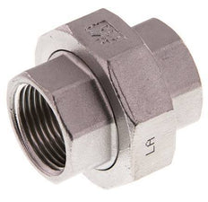 Union Straight Connector Rp3/4'' Female Stainless Steel Flat Seal PTFE 16bar (224.8psi)
