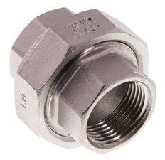 Union Straight Connector Rp3/4'' Female Stainless Steel Flat Seal PTFE 16bar (224.8psi)