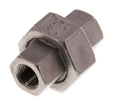 Racor recto de unión Rp1/8'' Hembra Acero inoxidable Junta plana PTFE 16bar (224.8psi)