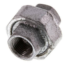 Racor recto de unión Rp1/2'' hembra hierro fundido junta plana 25bar (351.25psi)