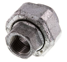 Racor recto de unión Rp1/2'' hembra hierro fundido junta plana 25bar (351.25psi)