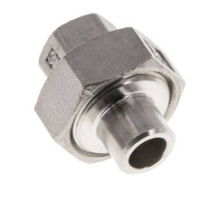 Union Straight Connector Rp1/4'' Female x 13.5mm Weld End Stainless Steel Conical Seal 16bar (224.8psi)