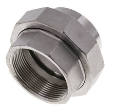 Unión Conector Recto Rp2'' Hembra x 60.3mm Extremo Soldar Acero Inoxidable Junta Plana PTFE 150bar (2107.5psi)