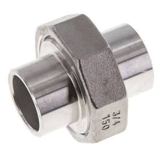 Racor recto de unión 26,9 mm Extremo para soldar Junta cónica de acero inoxidable 16bar (224,8psi)