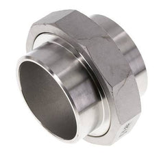 Racor recto de unión 76,1 mm Extremo para soldar Junta cónica de acero inoxidable 16bar (224,8psi)