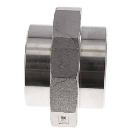 Racor recto de unión 76,1 mm Extremo para soldar Junta cónica de acero inoxidable 16bar (224,8psi)
