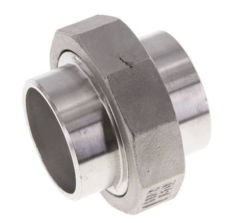 Racor recto de unión 48,3 mm Extremo para soldar Junta cónica de acero inoxidable 16bar (224,8psi)