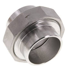 Racor recto de unión 48,3 mm Extremo para soldar Junta cónica de acero inoxidable 16bar (224,8psi)
