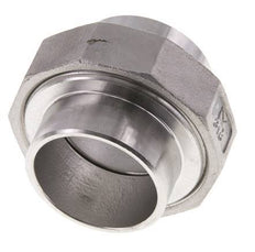 Racor recto de unión 48,3 mm Extremo para soldar Junta cónica de acero inoxidable 16bar (224,8psi)