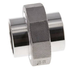 Racor recto de unión 42,4 mm Extremo para soldar Acero inoxidable Junta plana PTFE 16bar (224,8psi)