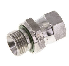 Racor Reductor JIC UNF 3/4''-16 Hembra x G1/2'' Macho Ajustable Acero Inoxidable 275bar (3863.75psi)