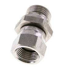 Racor Reductor JIC UNF 3/4''-16 Hembra x G1/2'' Macho Ajustable Acero Inoxidable 275bar (3863.75psi)