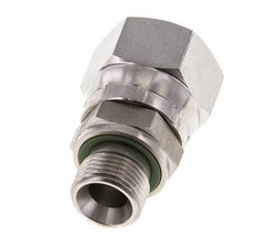 Racor Reductor JIC UNF 7/8''-14 Hembra x G3/8'' Macho Ajustable Acero Inoxidable 210bar (2950.5psi)