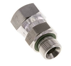 Racor Reductor JIC UNF 3/4''-16 Hembra x G3/8'' Macho Ajustable Acero Inoxidable 275bar (3863.75psi)
