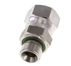 Racor Reductor JIC UNF 3/4''-16 Hembra x G3/8'' Macho Ajustable Acero Inoxidable 275bar (3863.75psi)