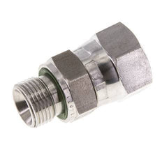 Racor Reductor JIC UNF 3/4''-16 Hembra x G3/8'' Macho Ajustable Acero Inoxidable 275bar (3863.75psi)