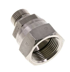 JIC Reducing Nipple UN 1-5/16''-12 Female x G1/2'' Male Adjustable Stainless Steel 170bar (2388.5psi)