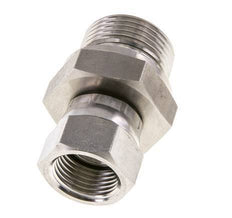 JIC Reducing Nipple UNF 3/4''-16 Female x G3/4'' Male Adjustable Stainless Steel 250bar (3512.5psi)