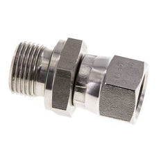 Racor Reductor JIC UNF 9/16''-18 Hembra x G3/8'' Macho Ajustable Acero Inoxidable 275bar (3863.75psi)