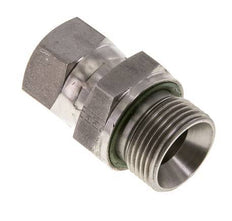 JIC Reducing Nipple UNF 7/8''-14 Female x G3/4'' Male Adjustable Stainless Steel 250bar (3512.5psi)