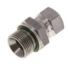 JIC Reducing Nipple UNF 7/8''-14 Female x G3/4'' Male Adjustable Stainless Steel 250bar (3512.5psi)
