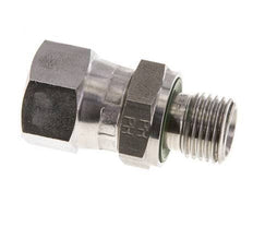 Racor Reductor JIC UNF 9/16''-18 Hembra x G1/4'' Macho Ajustable Acero Inoxidable 275bar (3863.75psi)
